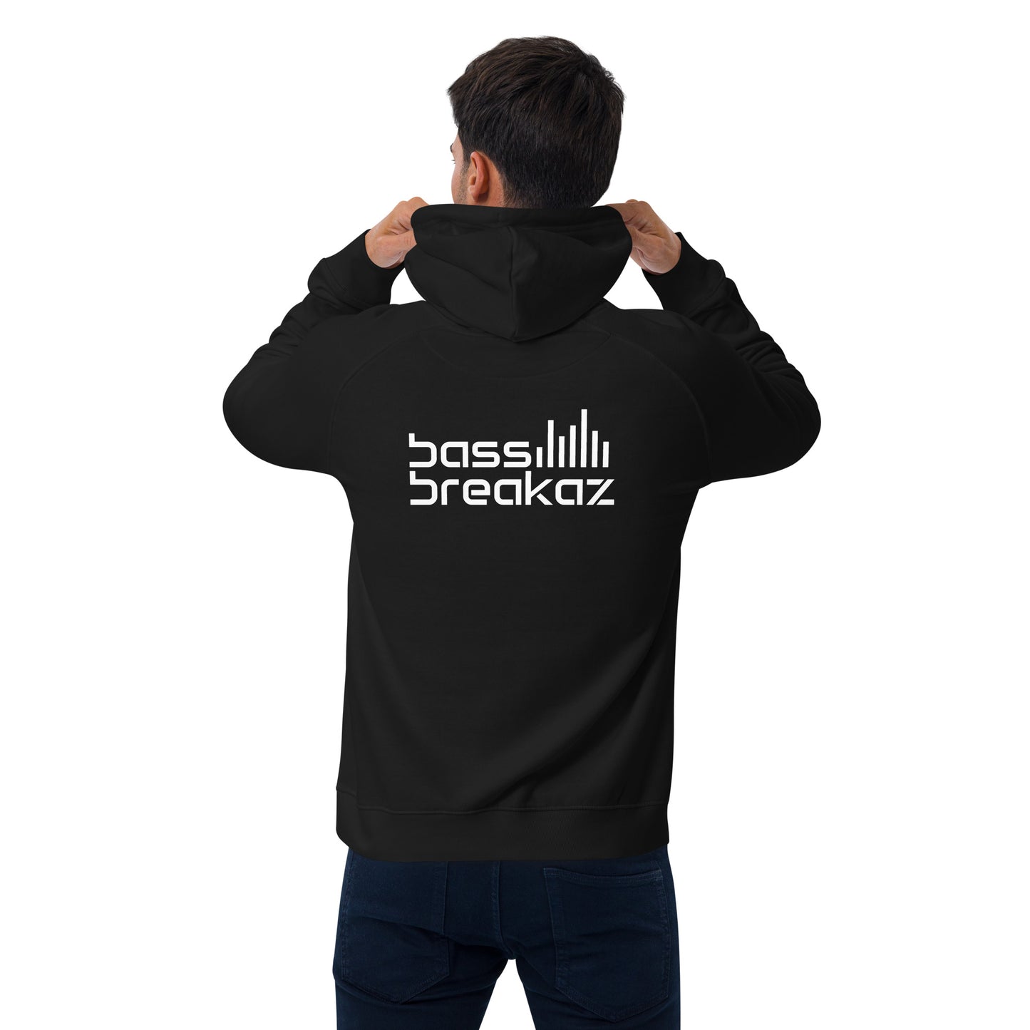 Unisex eco raglan BassBreakaz Hoodie