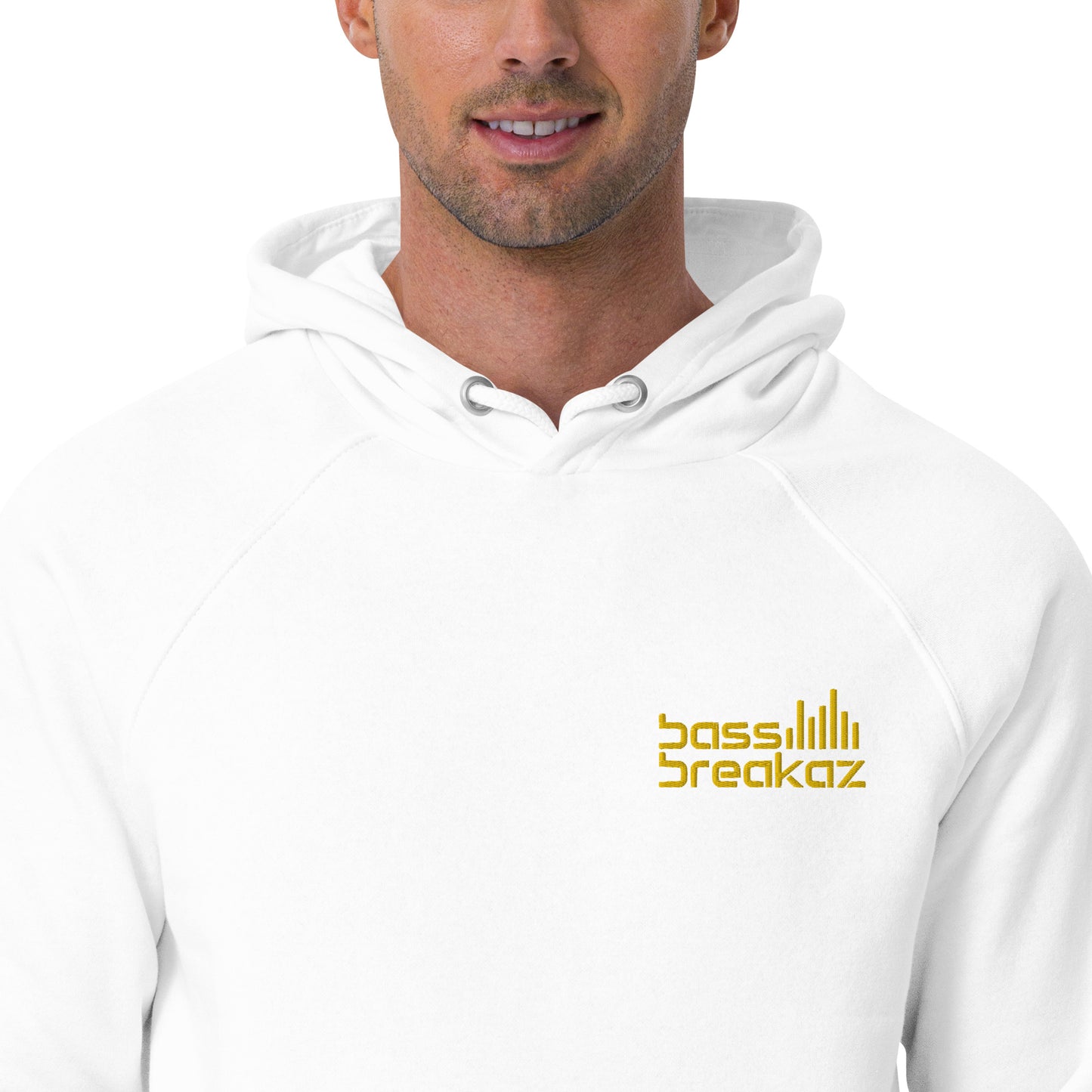 Unisex eco raglan BassBreakaz Hoodie