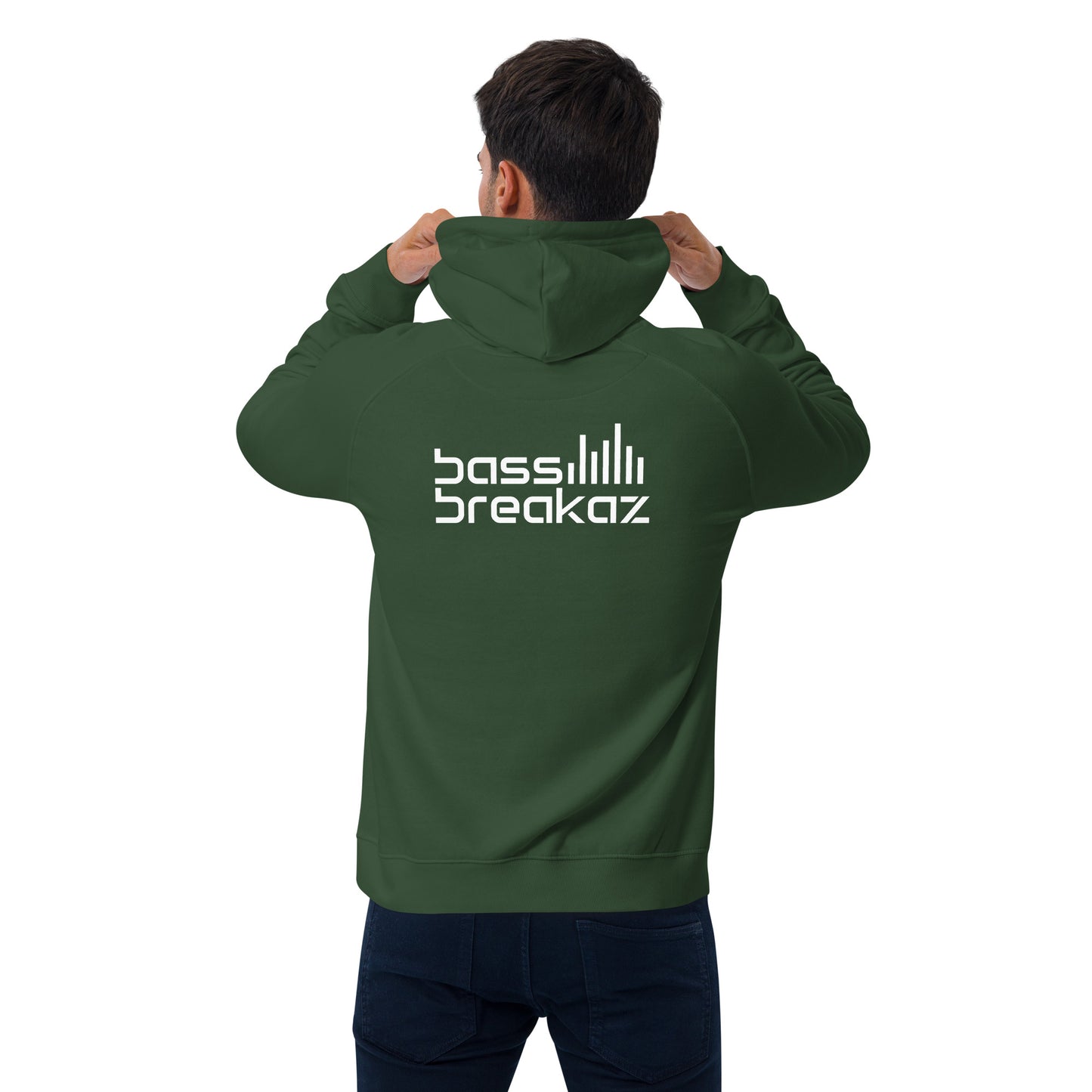 BassBreakaz Unisex Bio-Raglan-Hoodie #2