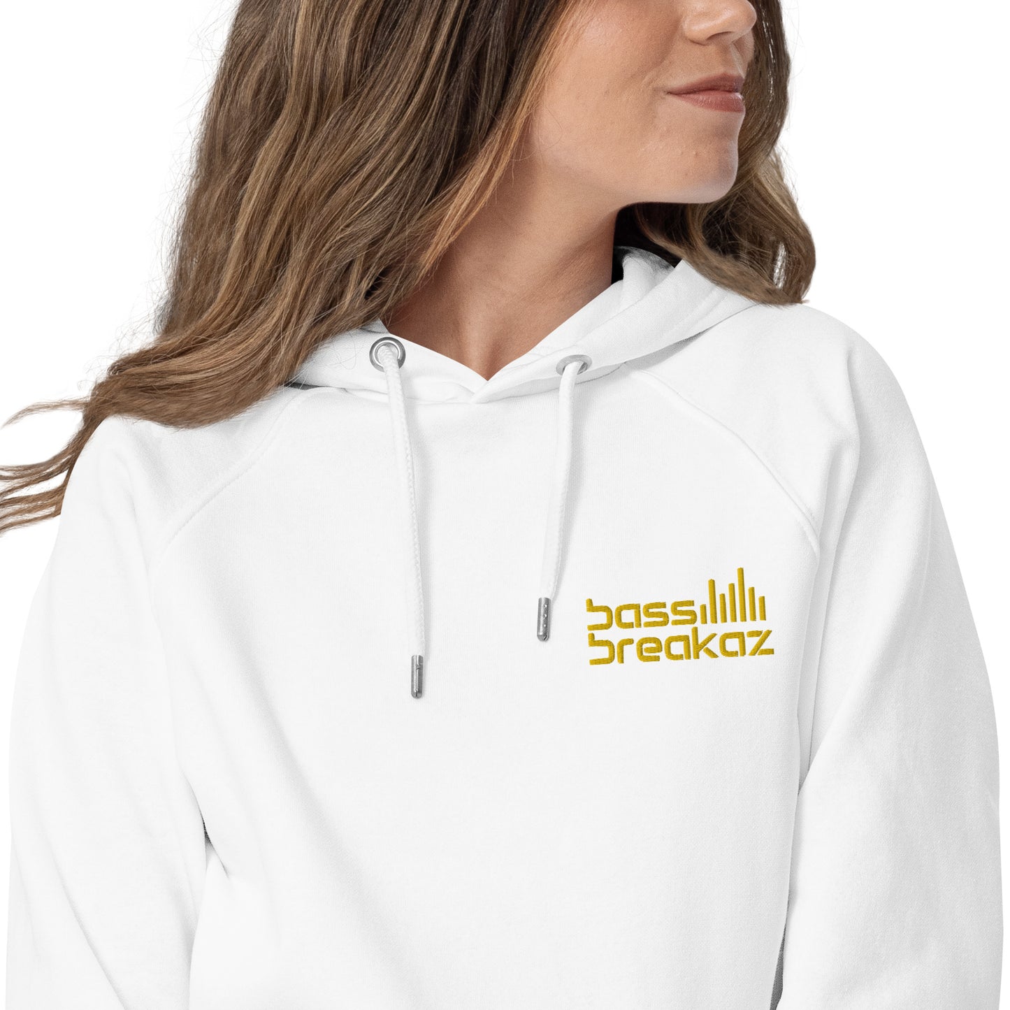 BassBreakaz Unisex Bio-Raglan-Hoodie